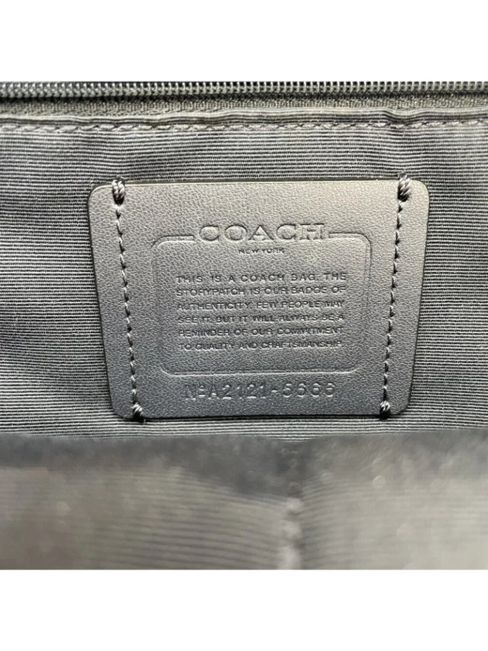 Coach Court Backpack Bag Pebbled Leather Zip 5666 Teal Green